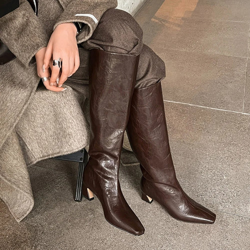 Genuine Leather Ankle Boots