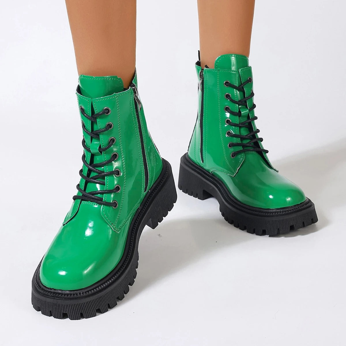 Thick-Sole Everyday Boots