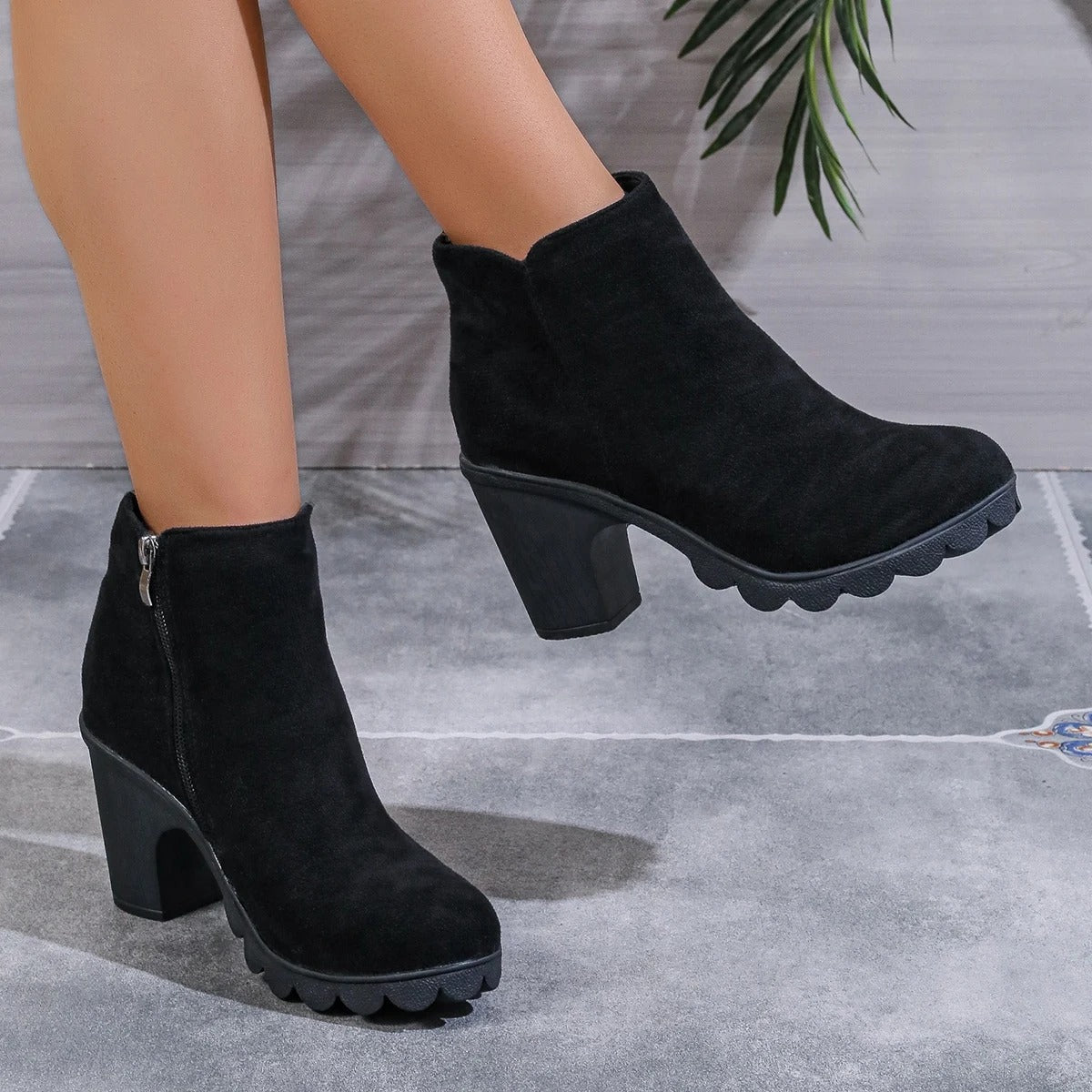 Women Platform Ankle Boots