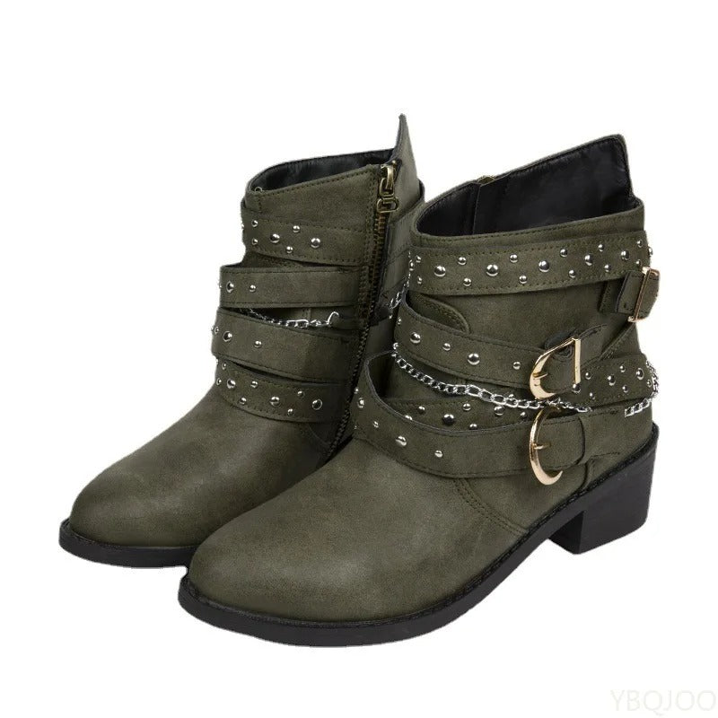 Minimalist Spring Ankle Boots