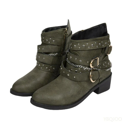 Minimalist Spring Ankle Boots