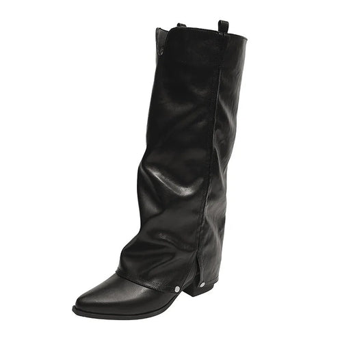 Brown Knight Boots