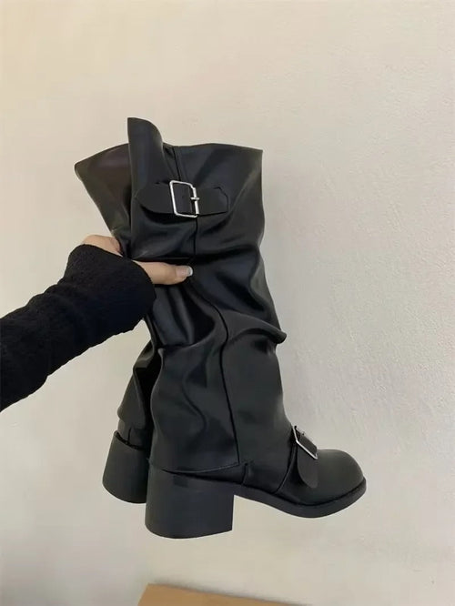 Knee-High Platform Boots Style 2