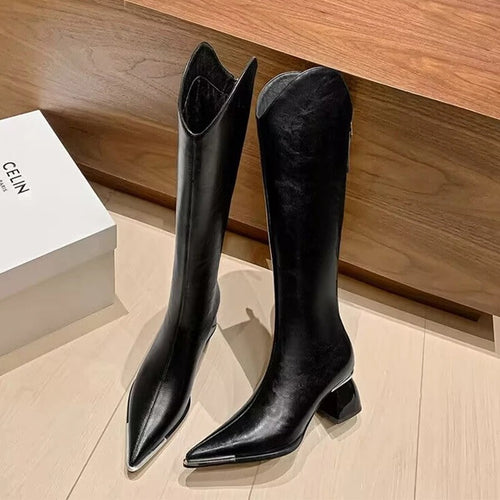 Fur High Boots